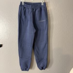 Comfrt Tranquil Sweatpants Unisex, Blue Steel, Small KJHU33